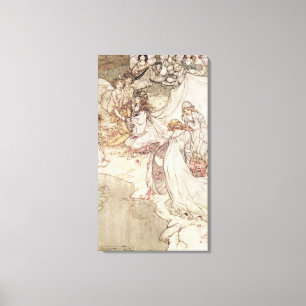 Illustration für Märchen Leinwanddruck