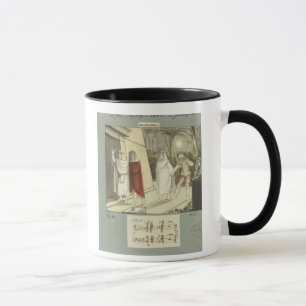 Illustration für Mozart "Zauberflöte", 1845 Tasse