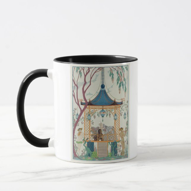 Illustration für "Partys Galantes" durch Paul Tasse (Links)