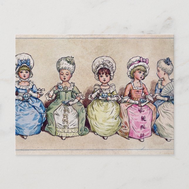 Illustration für "St.-Valentinstag", 1914 Feiertagspostkarte (Vorderseite)