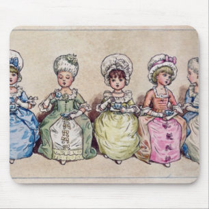 Illustration für "St.-Valentinstag", 1914 Mousepad