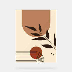 Illustration géométrique esthétique