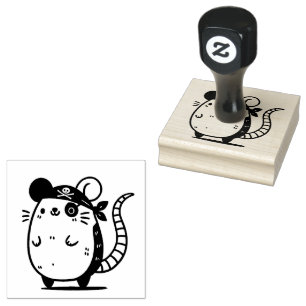 Illustration Gummistempel