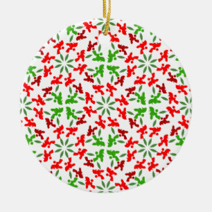Illustration im Pudel-Muster anpassbar Keramik Ornament