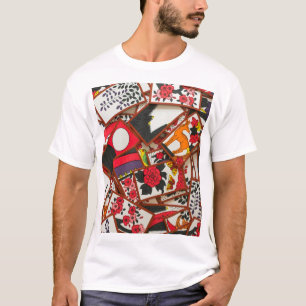 Illustration japanischer Spielkarten (Verschiedene T-Shirt