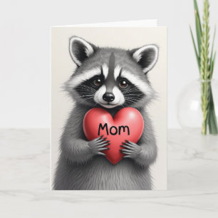 Illustration Karte 'Furry Mom Heart'