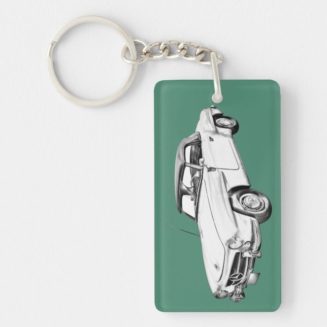Illustration MERCEDES-BENZ 300 SL Schlüsselanhänger (Vorderseite)