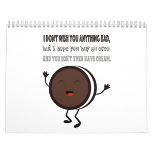 Illustration mit einem Zitat über Oreo Kalender