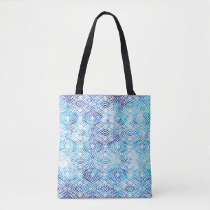 Illustration nahtlos boho geometrische Muster Isol Tasche