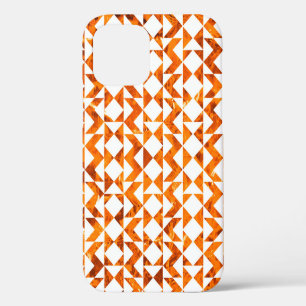 Illustration nahtloses Boho-Geometrie-Muster isoli iPhone 12 Hülle