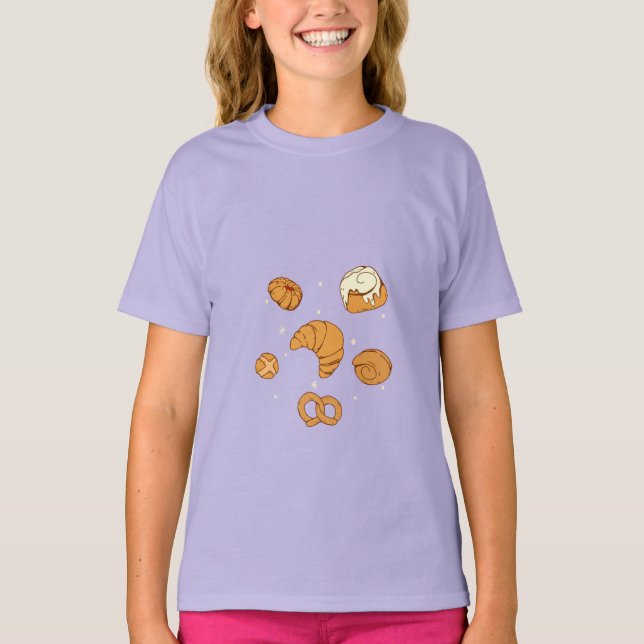 Illustration of bread  T-Shirt (Vorderseite)