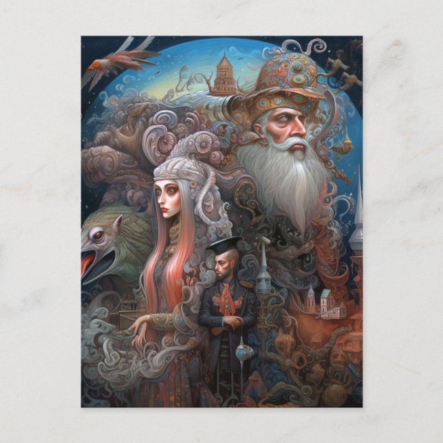 Illustration Postkarte (Vorderseite)