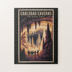 Illustration Reise Carlsbad Caverns National Park