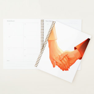 "Illustration Romantique des mains - Amour & Conn