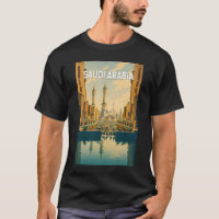 Illustration Saudi-Arabien Reise Kunst Vintage