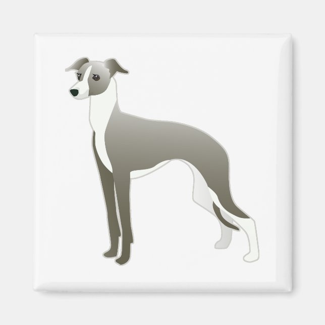 Illustration Silhouette Magnet (Vorne)