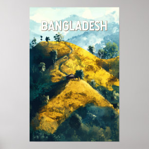 Illustration Travel Art Vintag Poster