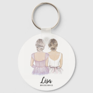 Illustration, tu seras mon porte-clés de demoisell
