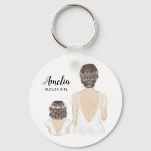 Illustration tu seras mon porte-clés de fille de