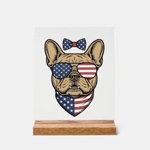 Illustration vectorielle de bouledogue français pa