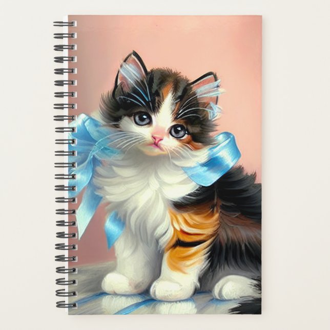 Illustration vintage Calico Kitten (Devant)