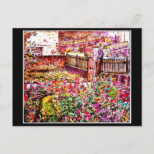 Illustration Vintage carte postale-Beatrix Potter  (Devant)