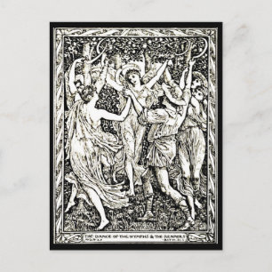 Illustration Vintage carte postale-Walter Crane 60