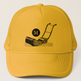 ILLUSTRATION vintage Casquette de monogramme de to