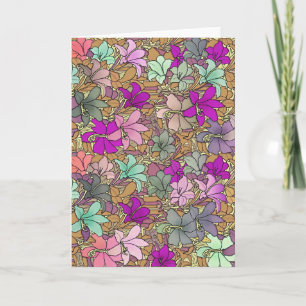 Illustration vintage du modèle floral