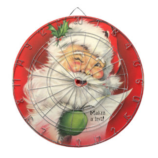 Illustration vintage du père noël - Cible de