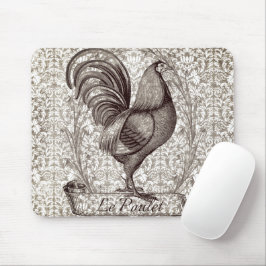 Illustration Vintager Hühner II Mousepad