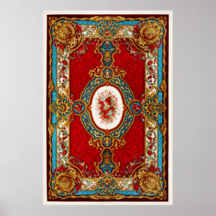 Illustration Vintager Muster Poster