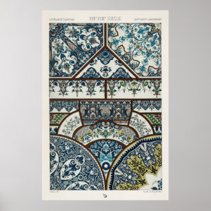 Illustration Vintager Muster Poster
