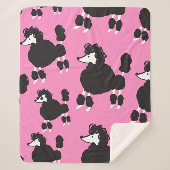 Illustration Vintages Paddelpatter Sherpadecke (Vorderseite)