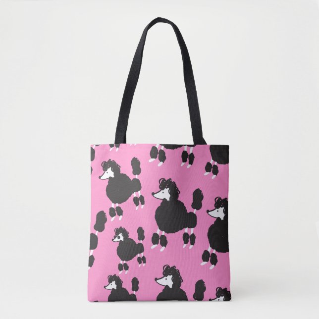 Illustration Vintages Paddelpatter Tasche (Vorderseite)