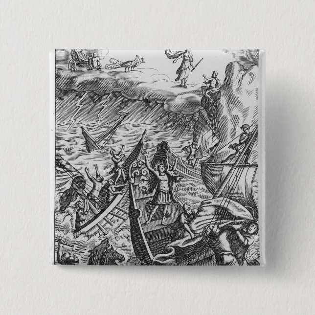 Illustration "vom Aeneid" durch Virgil Button (Vorderseite)