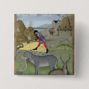 Illustration vom 'Buch von einfachem Button