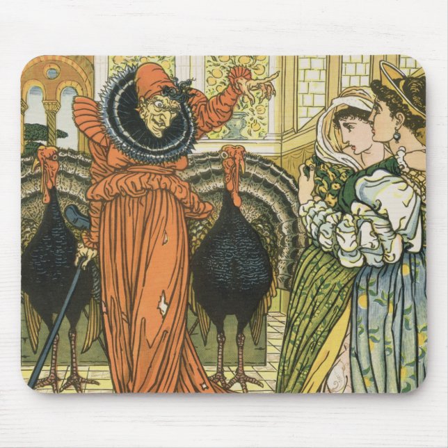 Illustration vom gelben Zwerg, Erstausgabe Mousepad (Vorne)