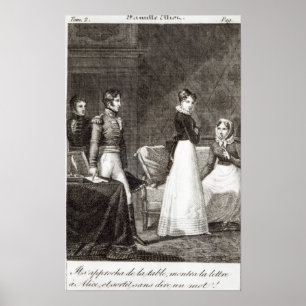 Illustration "vom La Famille Elliot Poster