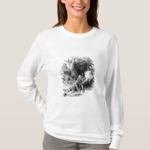 Illustration 'vom Letzten der Mohikaner T-Shirt