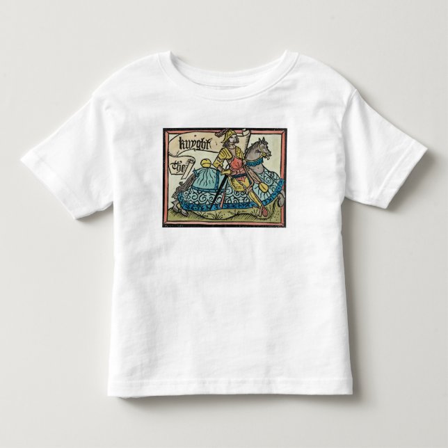 Illustration "von den Canterbury-Geschichten Kleinkind T-shirt (Vorderseite)