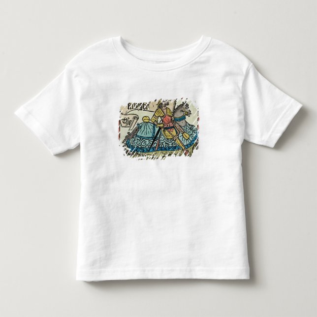 Illustration "von den Canterbury-Geschichten Kleinkind T-shirt (Vorderseite)
