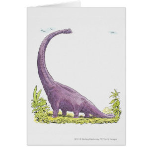 Illustration von Giraffatitan Dinosaurier