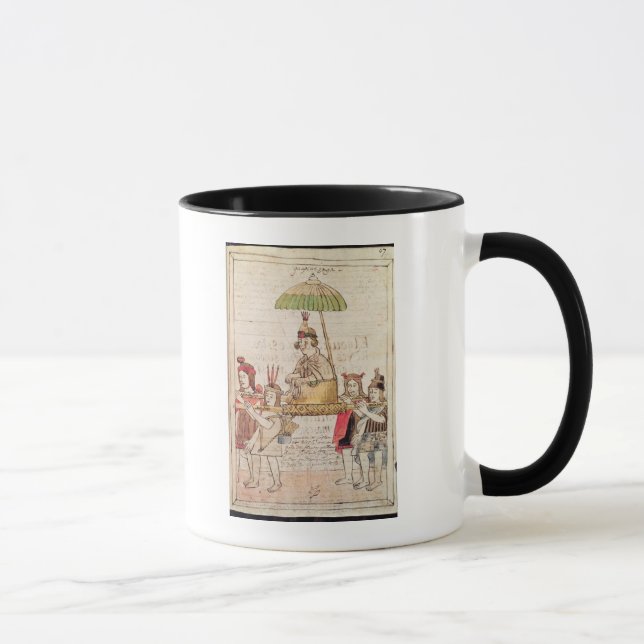 Illustration von Huascar Inka Tasse (Rechts)