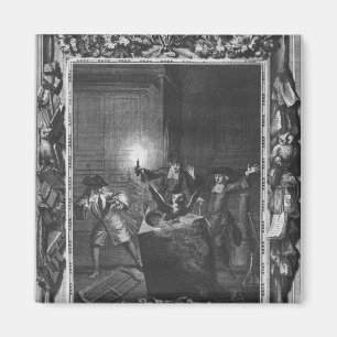 Illustration von "Le Lutrin" durch Nicolas Magnet