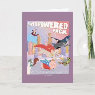 Illustration von Metropolis mit Super Powered Pack Karte