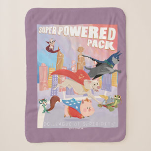 Illustration von Metropolis mit Super Powered Pack Sherpadecke