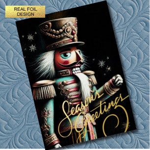 Illustration von Nutcracker Christmas Black