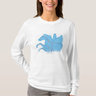 Illustration von Pegasus-Konstellation T-Shirt