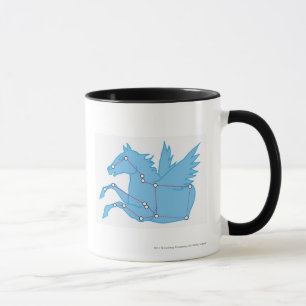 Illustration von Pegasus-Konstellation Tasse